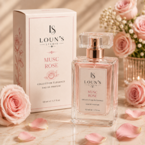 Flacon Musc Rose Eau de Parfum Collection Élégance